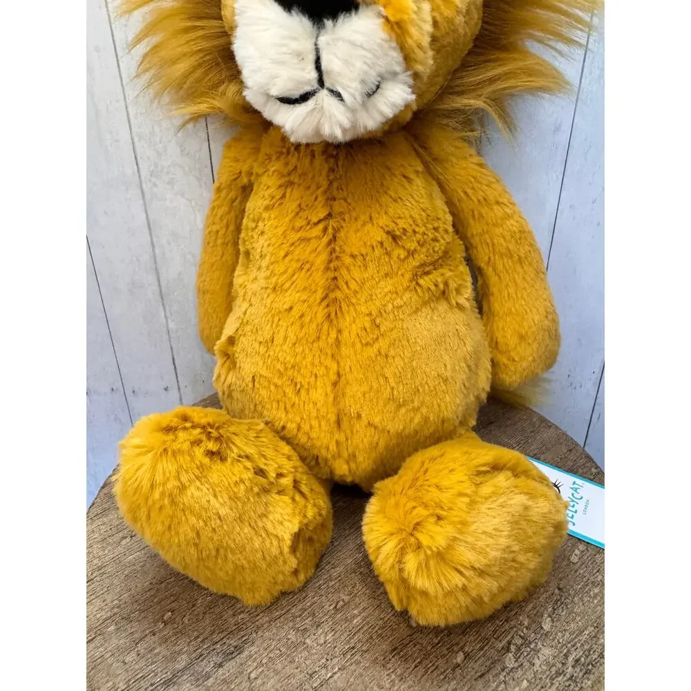 Jellycat Bashful Lion NEW!  FAST SHIP Authentic Jellycat Lion Plush